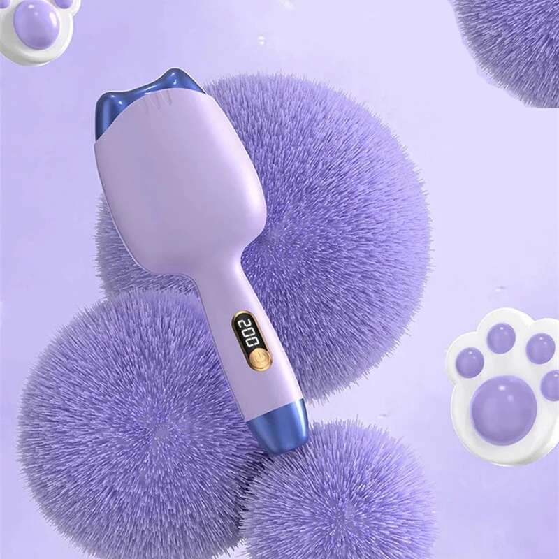 32mm Cat Ear Egg Roll Stick: Water Ripple Iron for Big Waves-Unique Design, Fast Heating Styling Tool Curling Hair Tools
