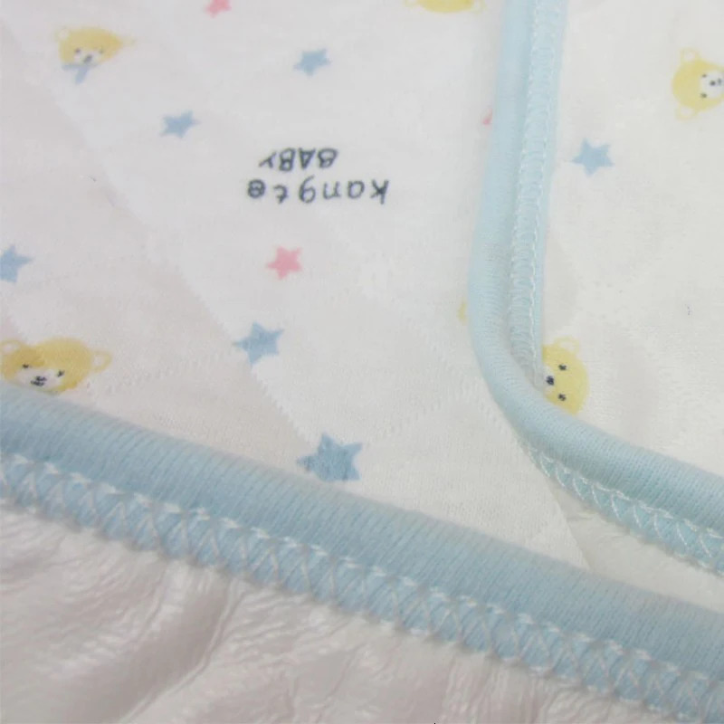 born Baby Changing Pad Cotton Soft Foldable Waterproof Stroller Diaper Reusable Mattress Infant Diaper Pad Cover Random color 250515
