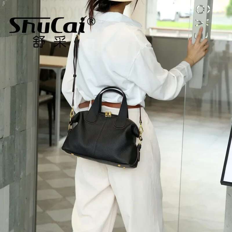 Genuine Leather Women's Designer Bag Fashion TOGO Cowhide Single Shoulder Crossbody Ladies Handbag For Women