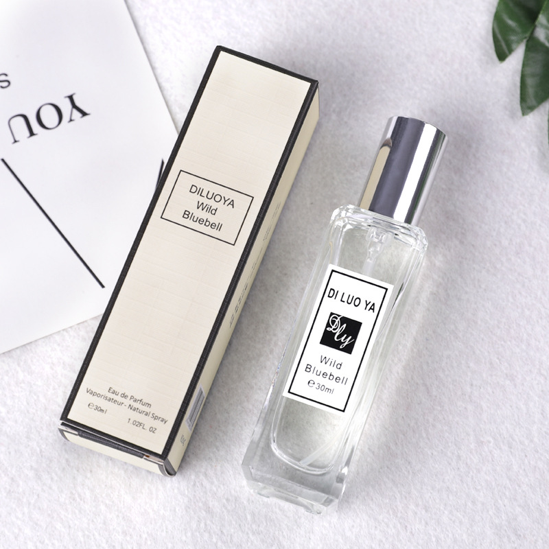 Four-piece Set Fragrance Lady Long-Lasting Floral Fruity Fresh and Unique Men's and Women's Perfume 30ml