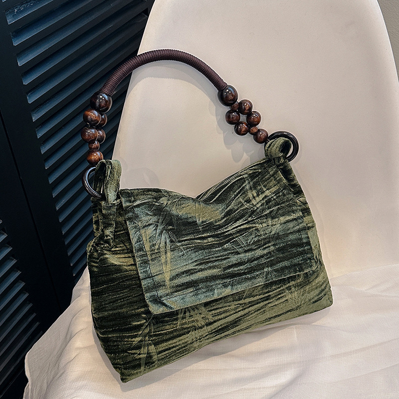 Free Delivery Designer Bag Hand For Women In Winter 2025 Simple And Fashionable Style Underarm Niche Chinese Style Versatile Shoulder Luxury Bag