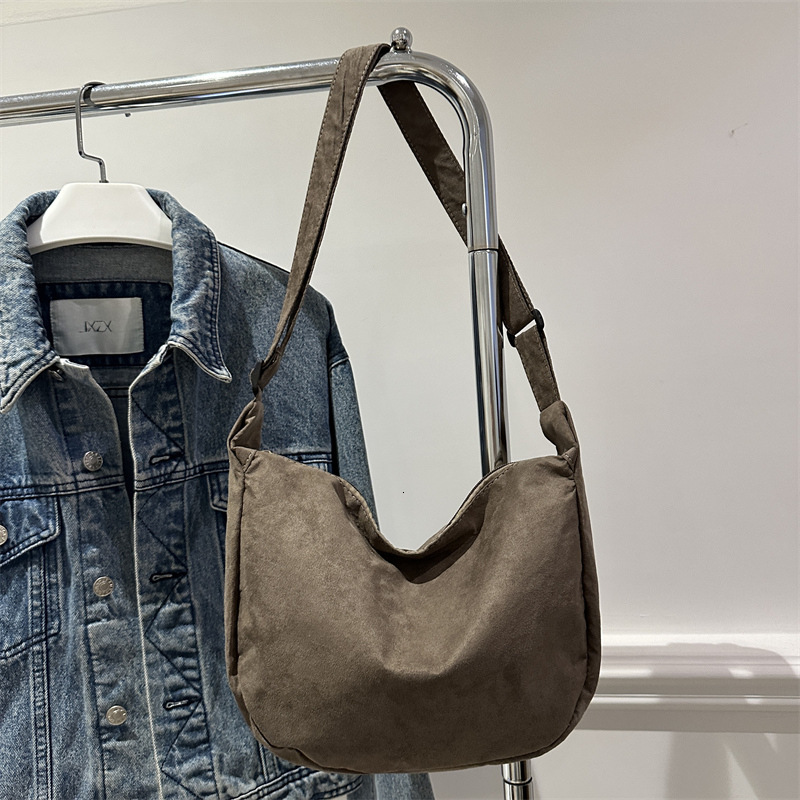 Free Delivery Designer Bag Leisure Crossbody 2025 New Simple Large Capacity Oxford Cloth Underarm Tote Premium Women's Shoulder Luxury Bag
