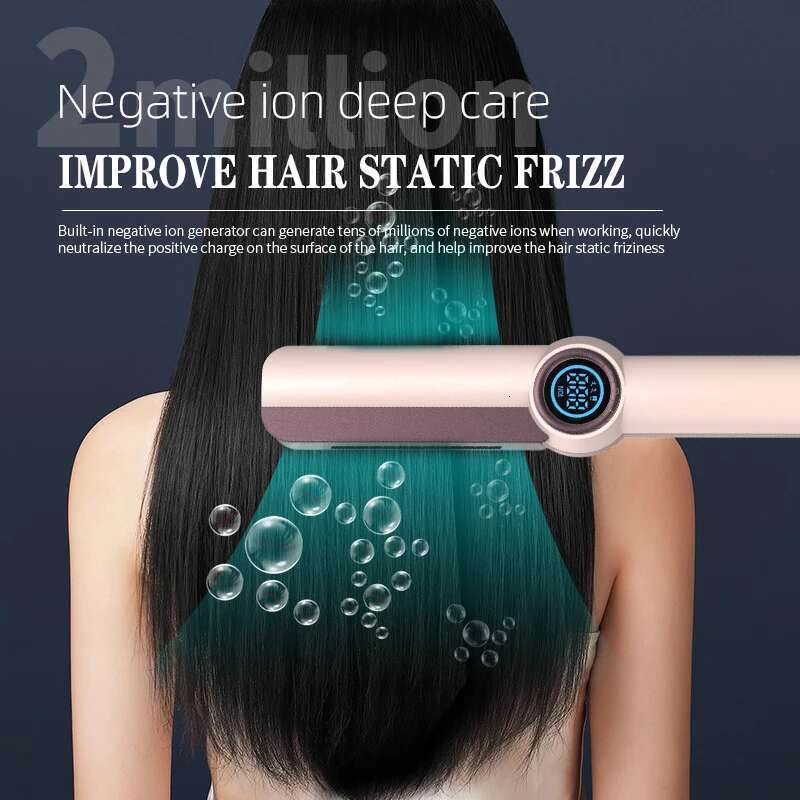Ceramic straightener, professional salon straightener and curling iron, negative ion hair care & infrared, gifts