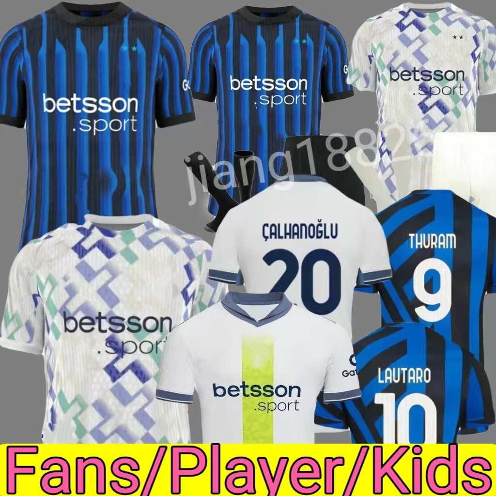 24 25 26 Maglia LAUTARO Soccer Jerseys BARELLA FRATTESI INTERS THURAM ARNAUTOVIC CALHANOGLU Football Shirt 2024 2025 milans Rossi Special Edition Men Kid