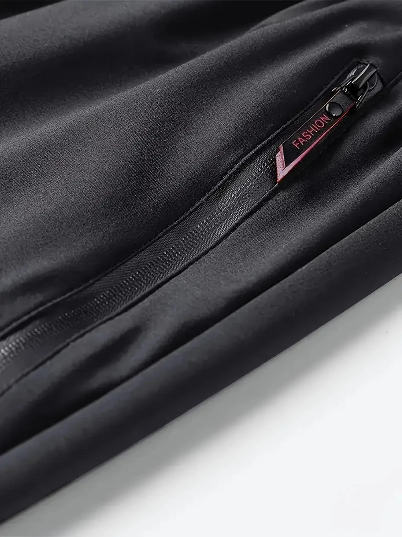 2Pack Mens Casual Pants Stretch Elastic Waist Jogger Korean Classic Blue Black Gray Male Trousers Plus Size 250515