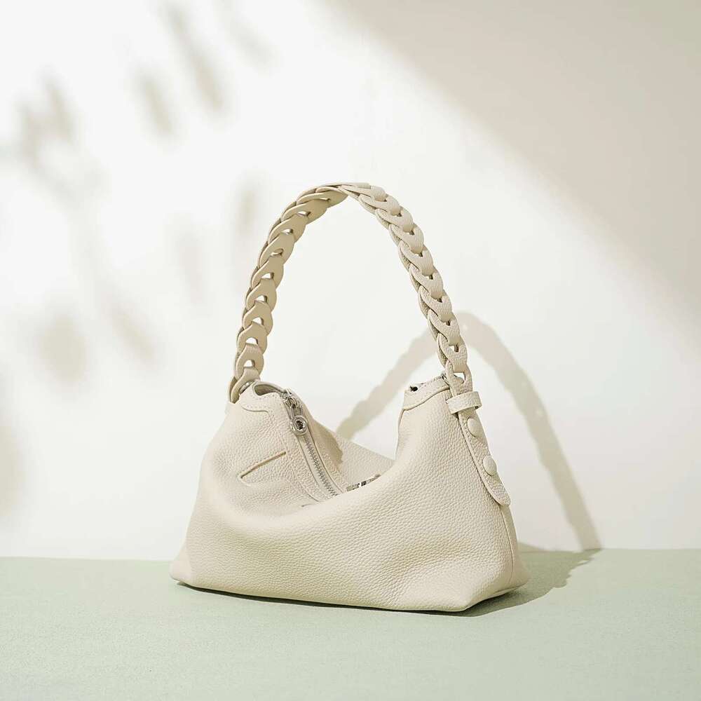 Genuine Leather Handbag For Design Stylish Original Brand Women Soft Underarm Shoulder Ladies Crossbody Bag