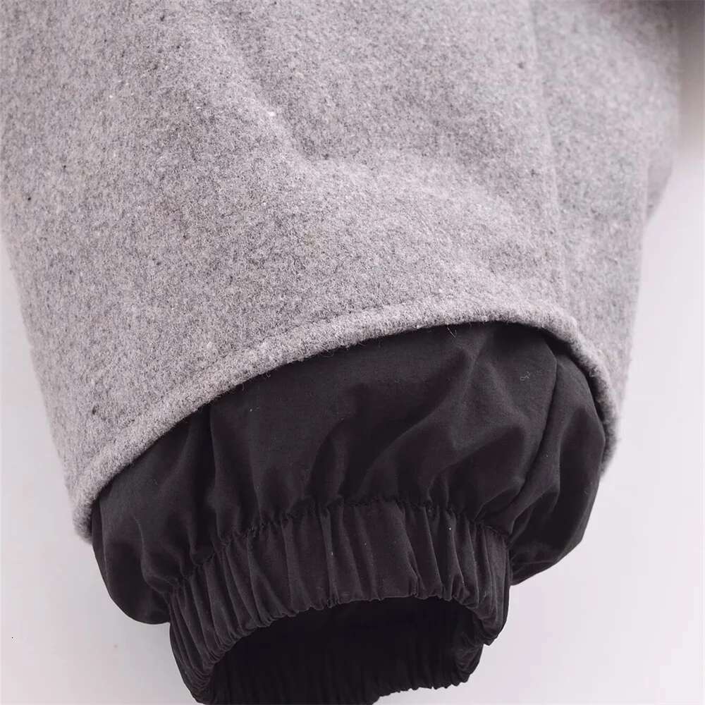Autumn new fashionable women's clothing casual elegant design European and American style woolen cotton hat jacket