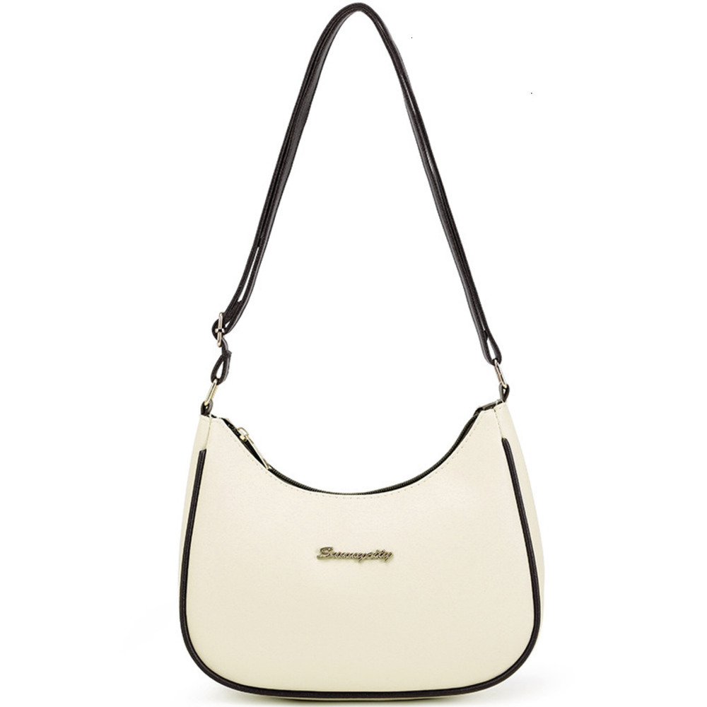 Contrast underarm bag 2025 Ladies Handbag High end Crossbody Women's Korean version Shoulder Bag