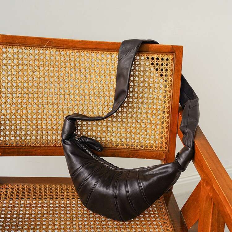 Tote Bag Lamb Songbao Sheepskin Shoulder Cross Chest Dumpling Genuine Leather Underarm Horn Bun KQ