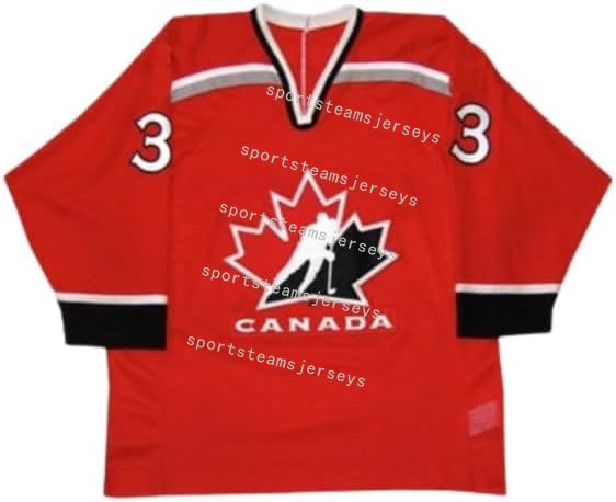 Team Canada Hockey Jersey Sewn Any Name Number