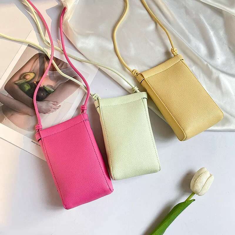 New Handbags Female High Quality Pu Leather Shoulder Large Capacity Crossbody Bags For Women Phone Purse Dropshipping