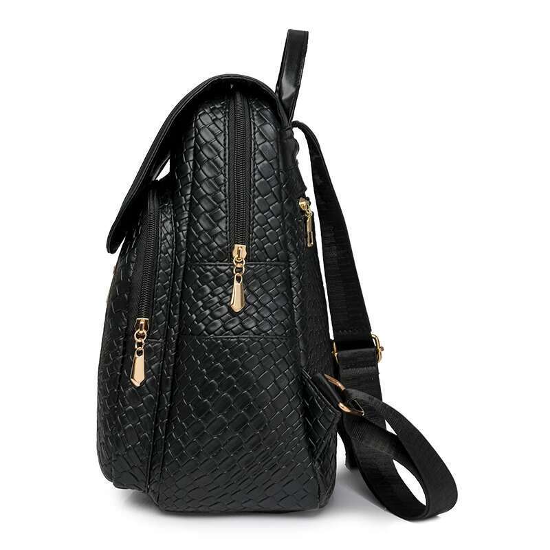 Women's Lizard Skin PU Leather Travel Mochila Bolsos De Mujer Ita Bags For School Bag Backpack Woman