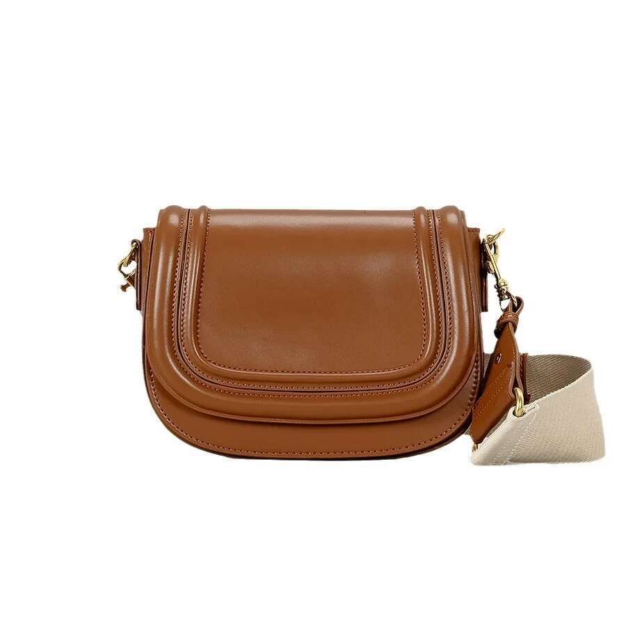 Bags For Women Toptrends Saddle Crossbody Trend Designer Underarm Shoulder Bag PU Leather Ladies Handbags And Purses