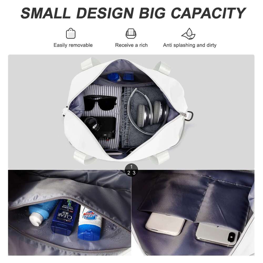 Expandable Travel Duffle for Women Carry On, Weekender Overnight Shoulder Bag,Gym Tote Wet Pocket Delivery Hospital Bag