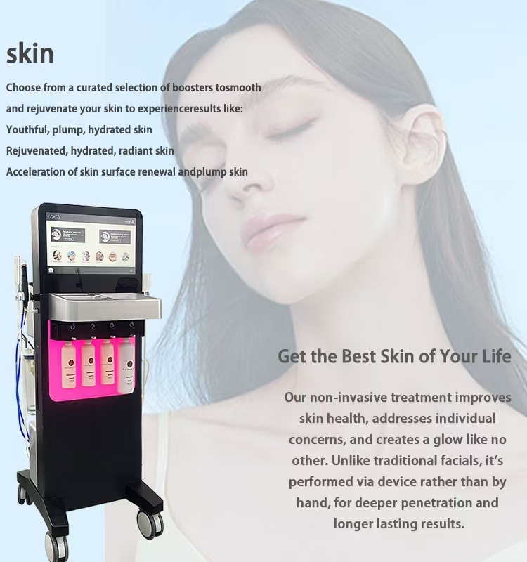 2025 Advanced Face Diomonder Hydra Beauty Facial Syndeo Machine Oxygen Jet Pore for Sale Hydro Therapy Dermabrasion Acne Removal Skin Rejuvenation hyd