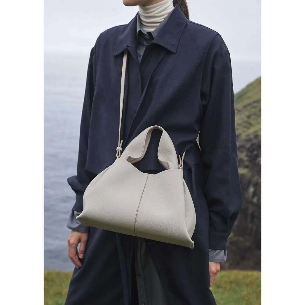 pol cloud bag niche design light french leather handbag one shoulder crossbody fashion women