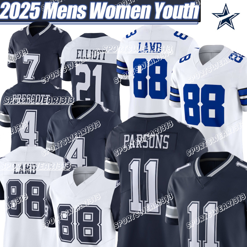 Dallass Cowboy jersey DallascityCowboys jersey 88 CeeDee Lamb 11 Micah Parsons Dak Prescott Brandon Aubrey Trevon Diggs DeMarcus Lawrence Football Jerseys