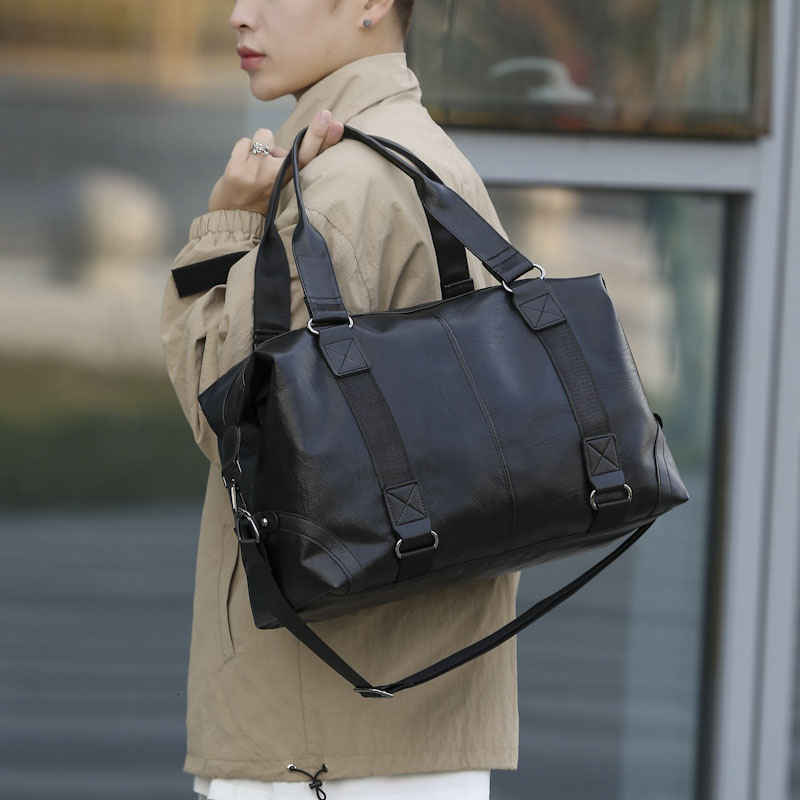Free shipping on 2025 new designer bags Top quality Brand High Quality Designer Bag Korean version men's handbag, large capacity luggage