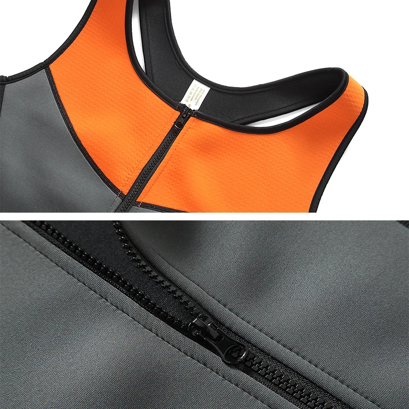Waist Trainer Men Body Shaper Vest Abdomen Reducer Sweat Sauna Suit Body Shaper For Workout Fitness Gym Tank Top Tank For Students Waist Belts Fitness