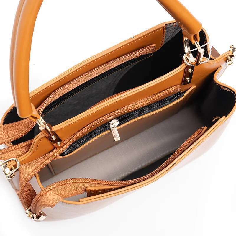 CH Classic Color-Block Fashion Women's Shoulder Large Capacity Simple Brand Letters Versatile Design Tote Bag
