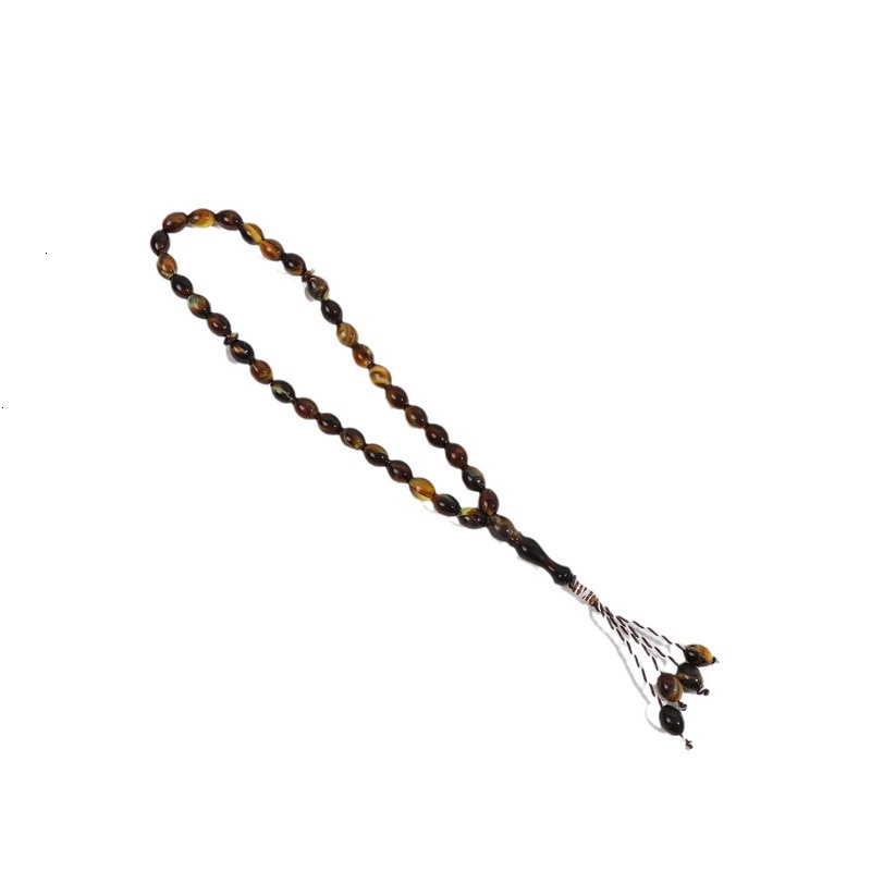 Taisbiha 33 classic acrylic prayer Muslim praise beads, men's and women's hand-held bracelet accessories