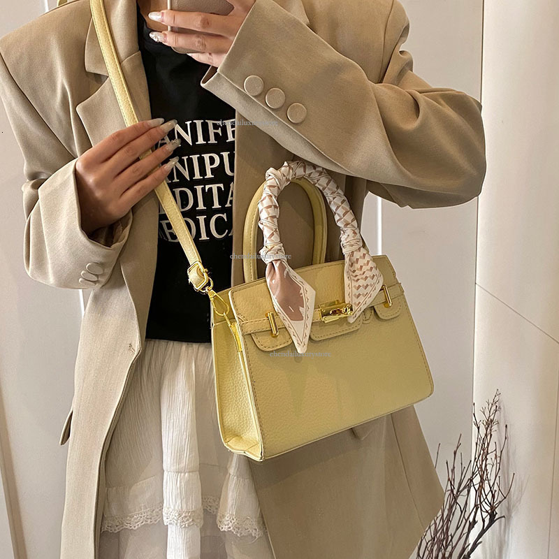Fashionable Women's Handbag With Free Shipping Designer Bag, Trendy High-end Metal Single Shoulder Diagonal Cross Bag Fresh And Casual Small Squa