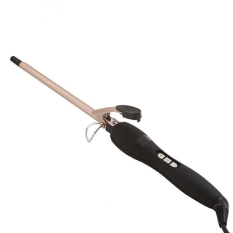 Salon Use Professional Thin for Long & Short Electric Temperature Adjustable Hair Curler Curling Wand