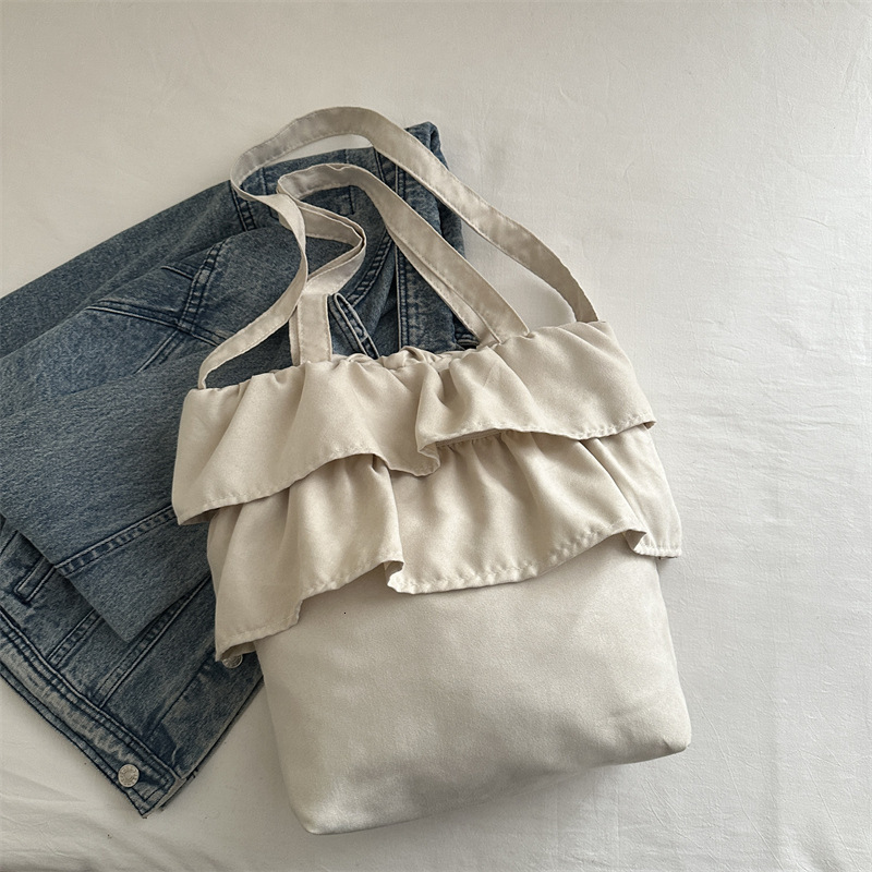 2025 Girls' Spring New New Free Delivery Designer Bag Pleated Ballet Style Multilayer Skirt Design One Shoulder Luxury Bag Handheld Tote Bag Supe