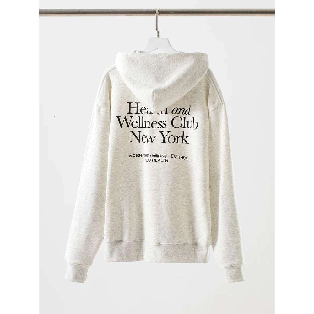 Letter Printed Sport Sweatshirts For Women Loose Casual Long Sleeve Hooded Sweatshirt 2024 New Streetwear Fashion Pullover Tops Designer