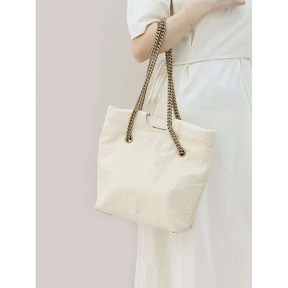 Lazy Style Casual Versatile Chain Shoulder Large Capacity Tote Bag