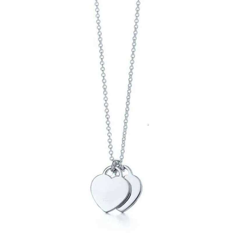 Fashion Necklace Designer Necklace Earrings Women Heart Necklace Designer Jewellery Chains Pendant Stainless Steel Charm anniversary Gift for Women Jewelry