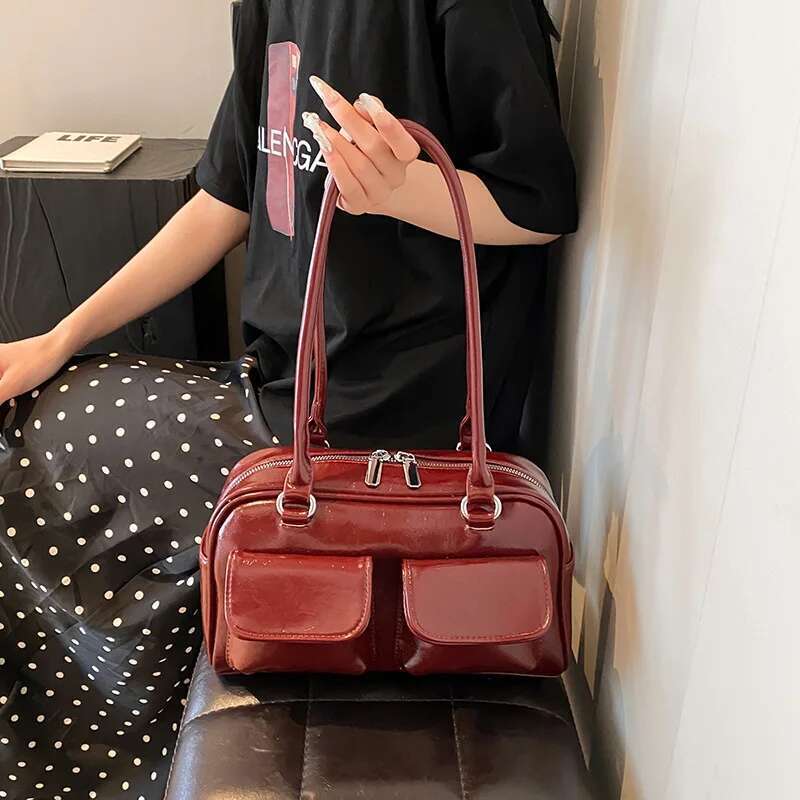 Popular Bags, New Trendy Women's Summer And Autumn Simple Small Handbags, Korean Version Of The Internet Celebrity Shoulder Bag