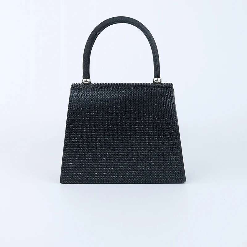 Elegant Vintage Evening With Rhinestone Decoration,Magnetic Clasp,Fashionable Single Shoulder Bag For Banquet,Party,Wedding