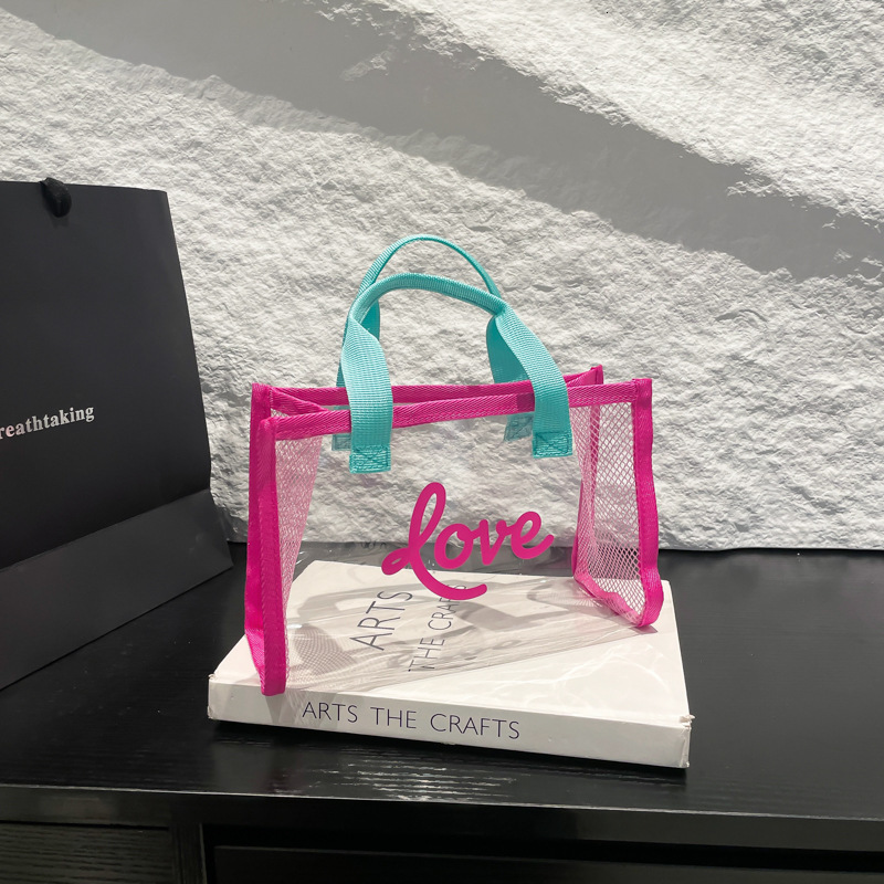 Large Capacity Mesh Bag For Outdoor Fashion Swimming Shopping Storage Luxury Bag Portable Women's 2025 New Free Delivery Designer Bag Spring And 