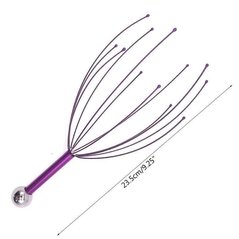 Body Back Scratcher Manual Head Massager Gently Massage for Stress Relief Relaxing Scalp Scr