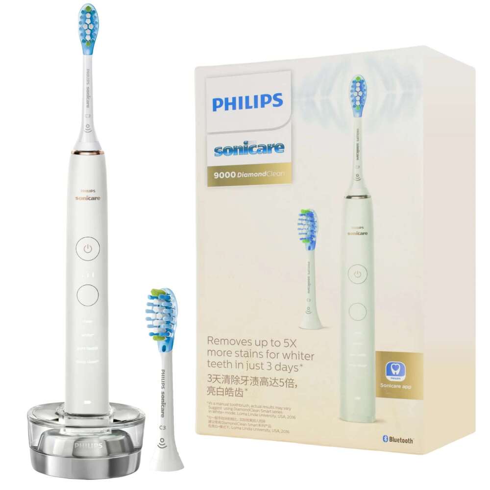 Philips Electric toothbrush Sonicare DiaClean 9000 HX9912, Bluetooth enabled