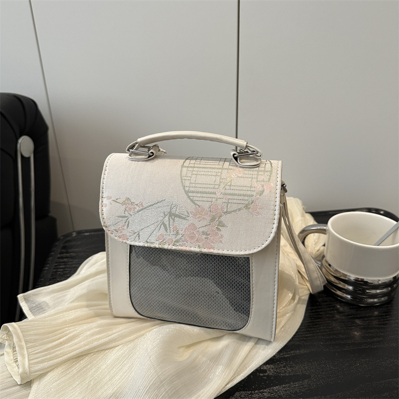 New Free Delivery Designer Bag New Chinese Style 2025 Fashionable Niche Handbag Beautiful And Luxury Bag Personalized Travel Backpack For Women