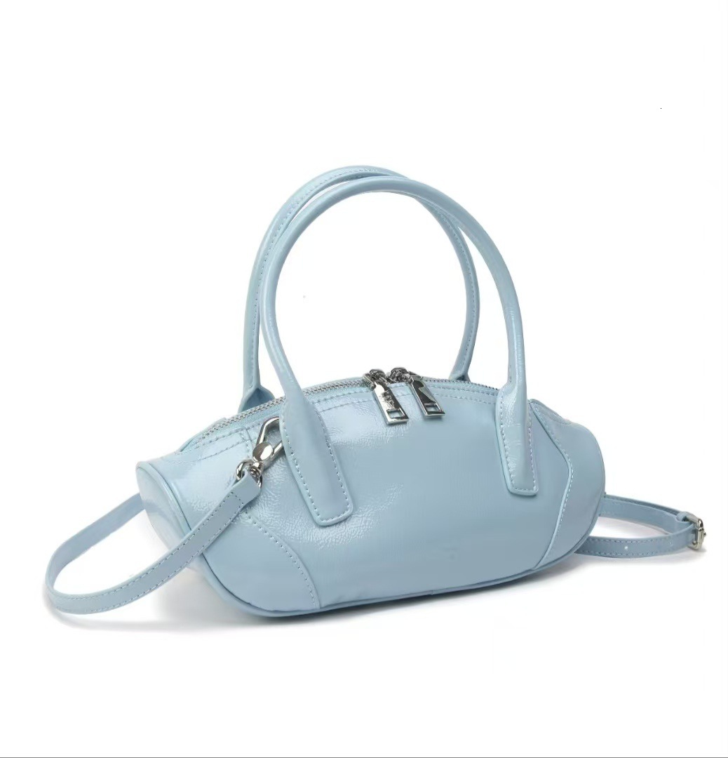 New women's high-end texture bag for spring and summer fashionable commuting bowling bag single shoulder crossbody bag exquisite handbag versatil