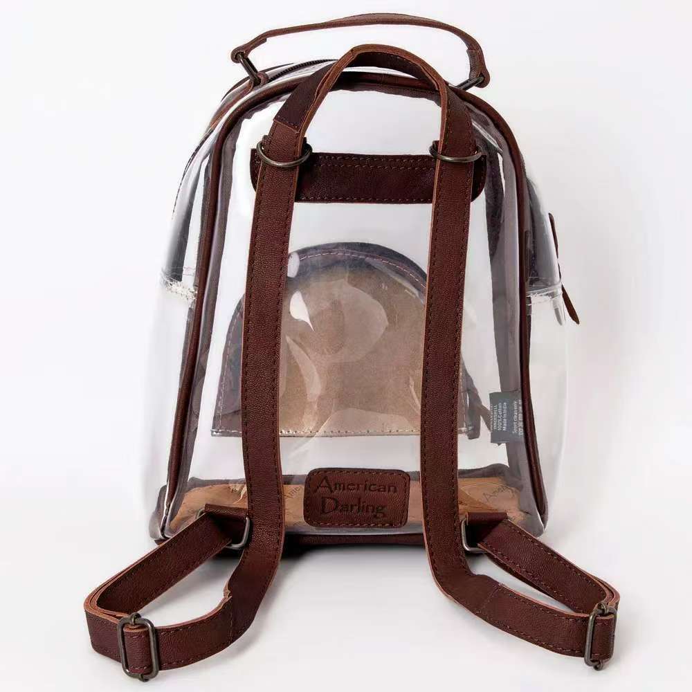 2025S designer ins PVC summer creative jelly women bag simple fashion travel backpack