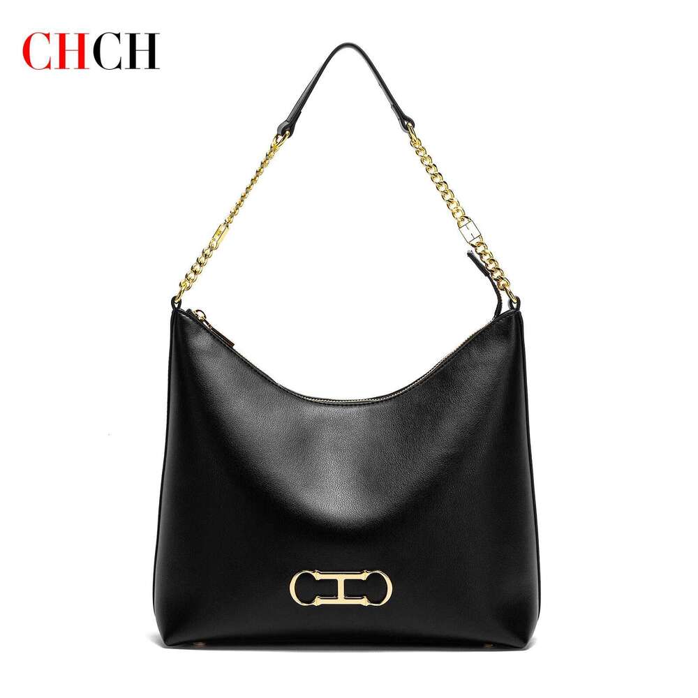 CHCH Women's Tote Spring New Light Green Handbag Simple Solid Color Commuter Storage Bag