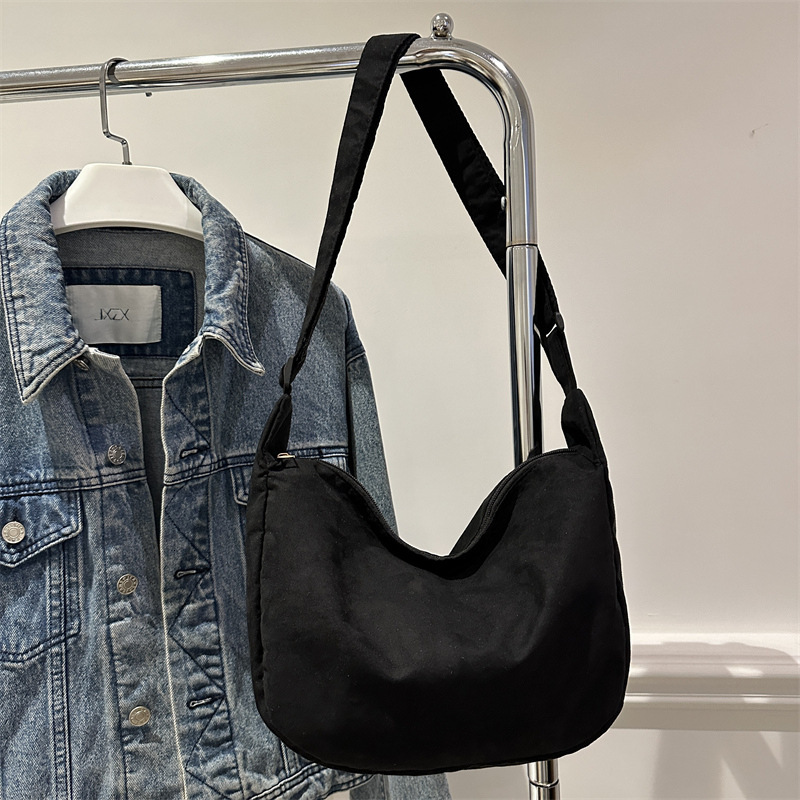 Free Delivery Designer Bag Leisure Crossbody 2025 New Simple Large Capacity Oxford Cloth Underarm Tote Premium Women's Shoulder Luxury Bag