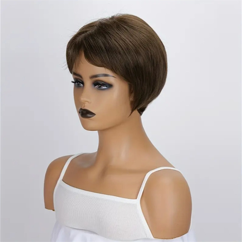 Chic Feminine Synthetic Wigs: 8 Inches Long Ideal for Festivals