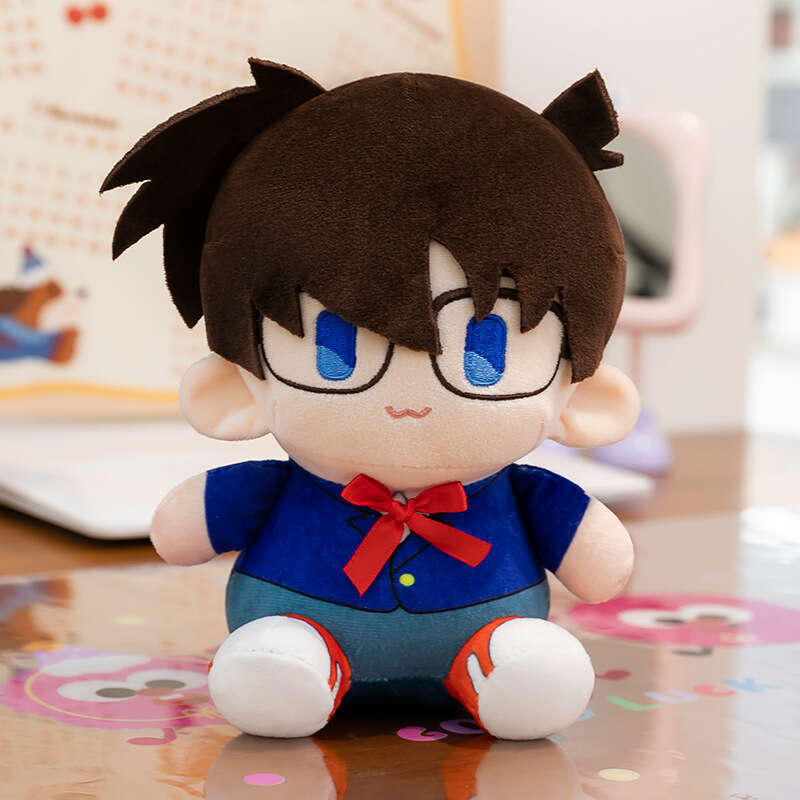 Cute Detective Conan Kidd Plush Toys anime exchange for cute little doll