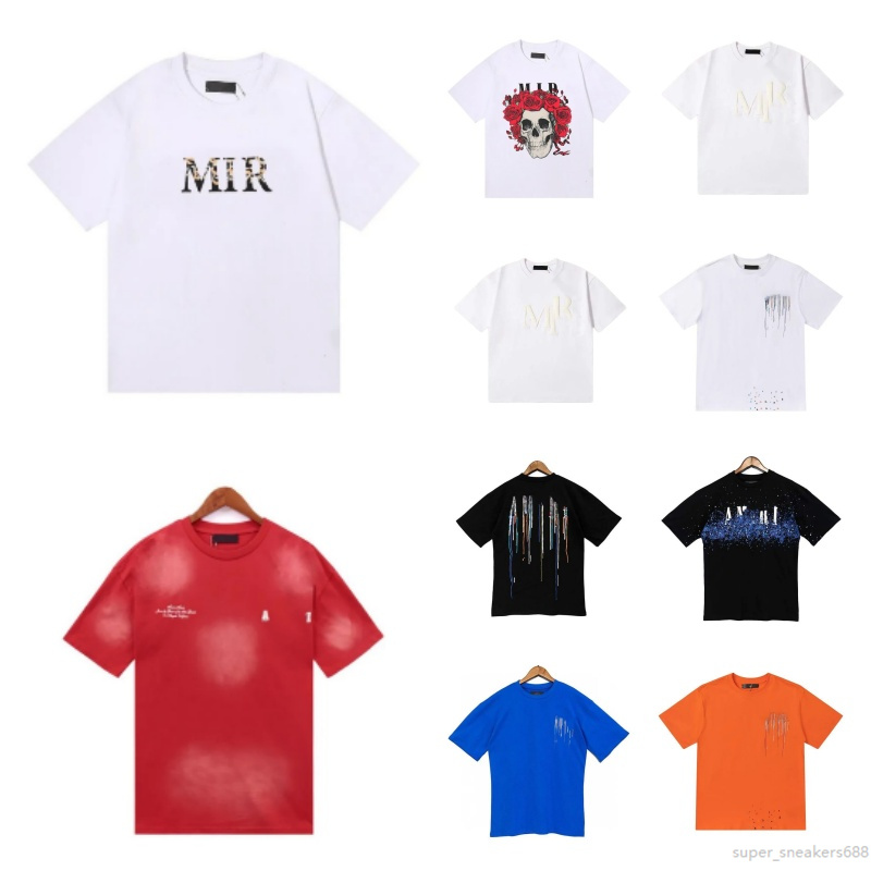 Cotton sweatshirt kids tshirt embroidery short sleeve T-shirt V designer tshirt men women crew neck tshirts oversize pullover tee