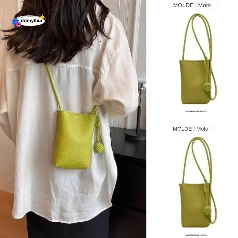 Women Leather Small Crossbody Designer Cell Phone Lightweight Fashion Shoulder Bag Ladies Travel Purse ddmythur