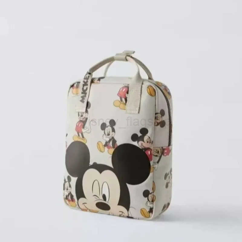 Disney 2025 New Mickey Mouse Cartoon Cute Childrens School Bag Fashionable Lightweight Kindergarten BagXJ250515