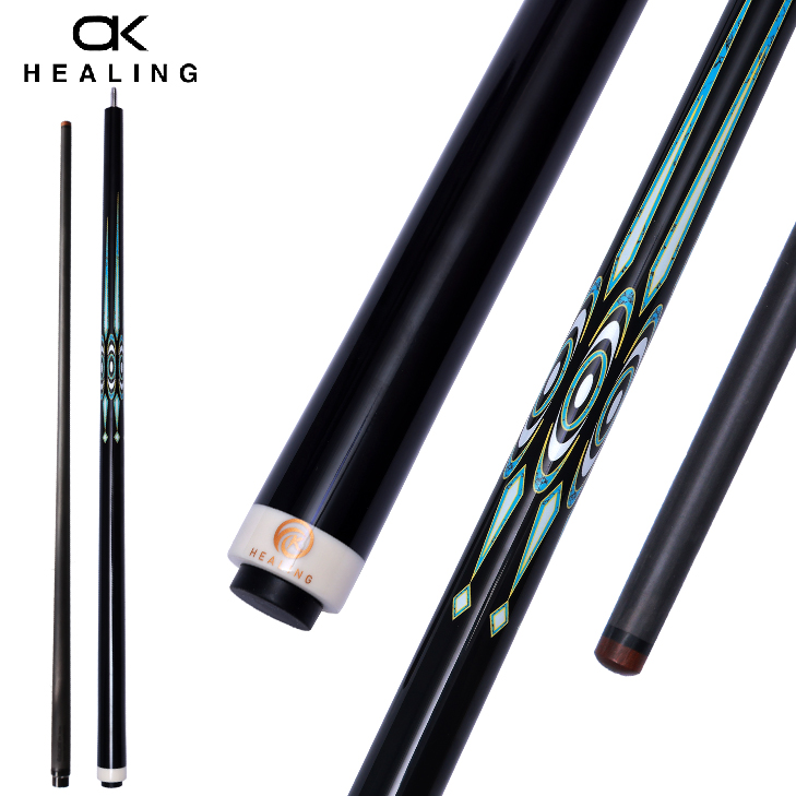 Billard Carbon Fiber Pool Queue Stick 12,9mm Spitze Uniloc Joint Pin 147/58in tacos de billar profesional