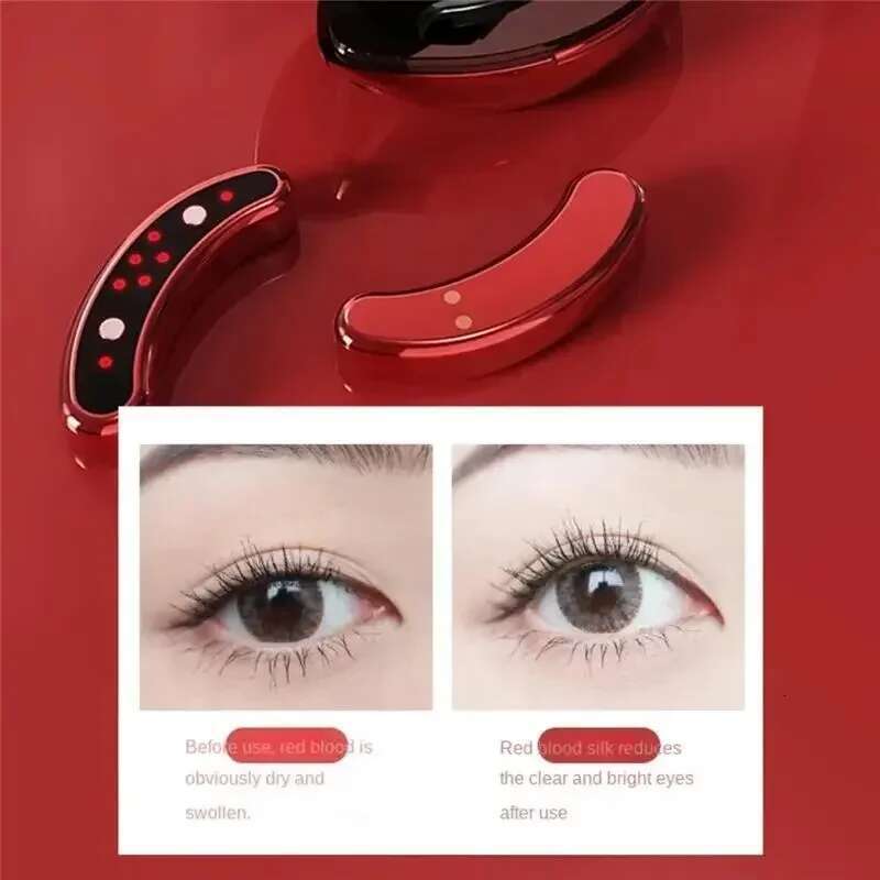 Mini 3D eye area care exercises device EMS LED EYE Patch Eye Skin Renew Anti Aging Device