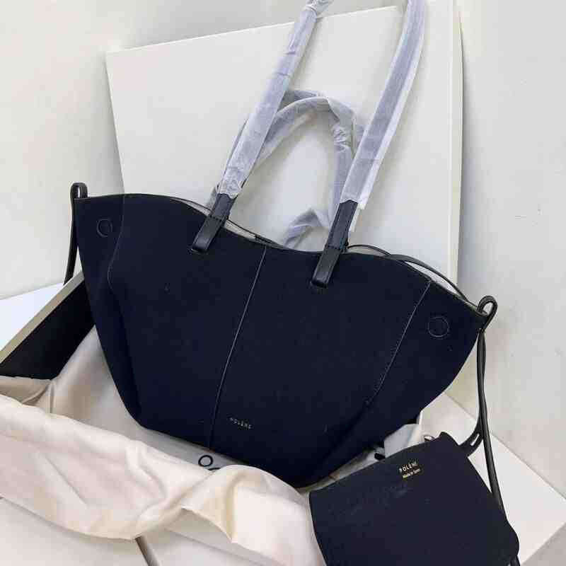 Women's Bags Designer French Suede Wing Premium One Shoulder Underarm High-Quality Tote Bag