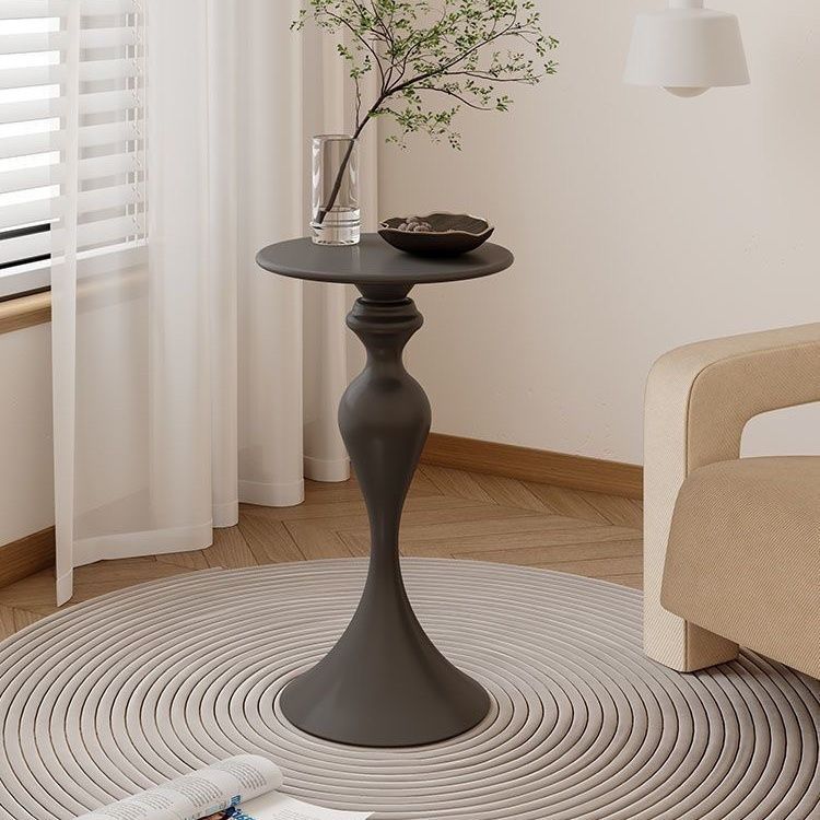 B5194 Small side table living room home sofa simple iron round table bedroom coffee table